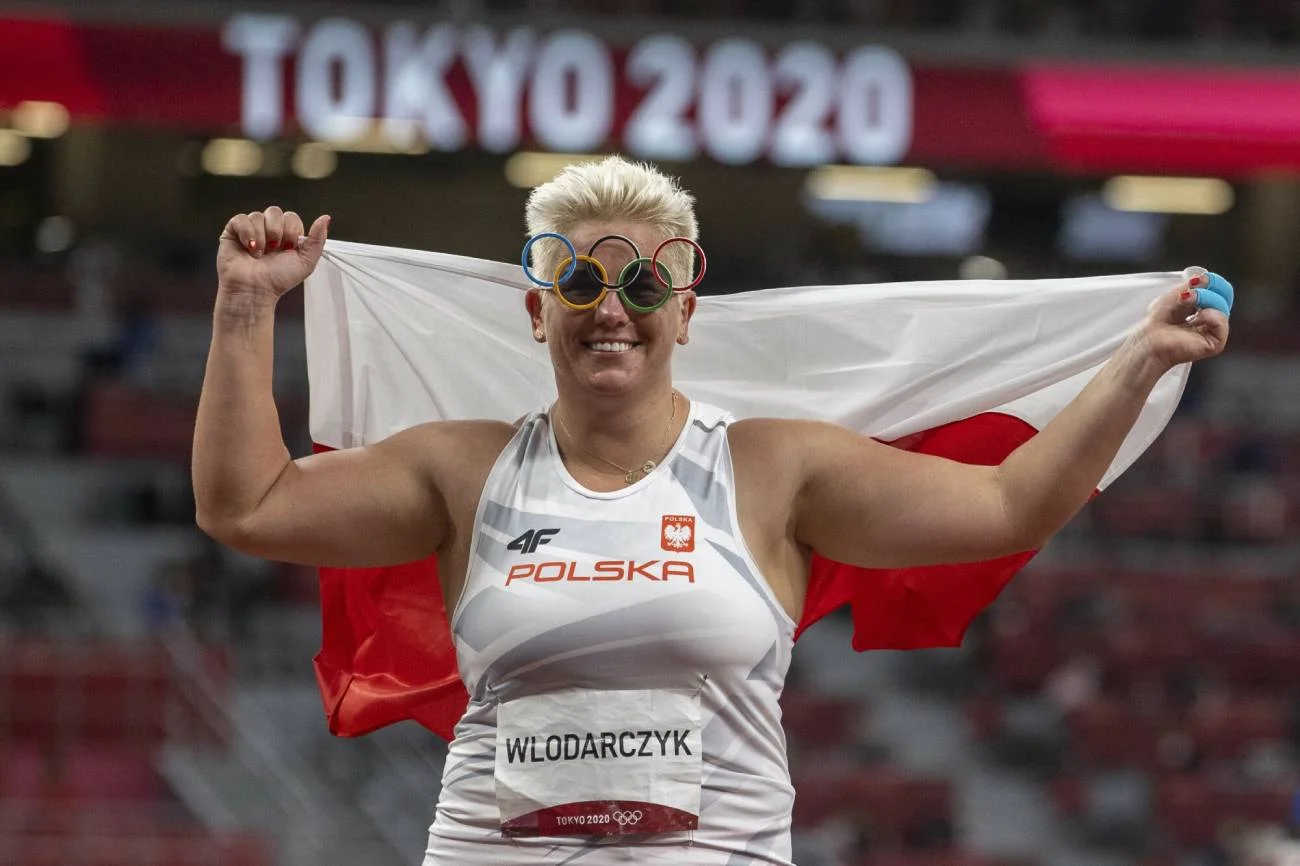 Anita Włodarczyk nie ukrywała zadowolenia zdobyciu trzeciego olimpijskiego złota.
