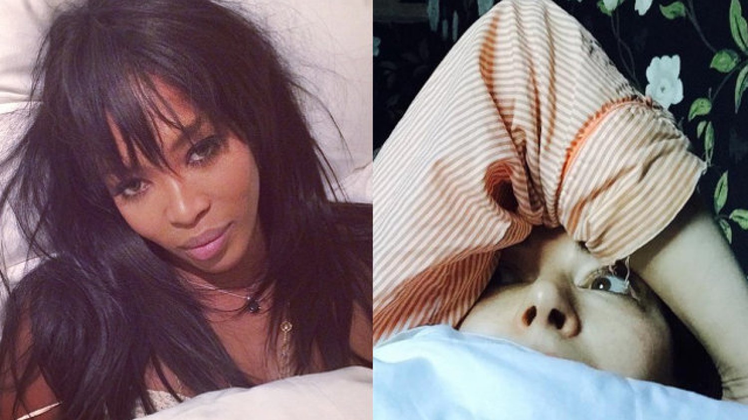 W ramach Wake Up Call swoje zdjęcia opublikowały m.in. Naomi Campbell i Nigelle Lawson