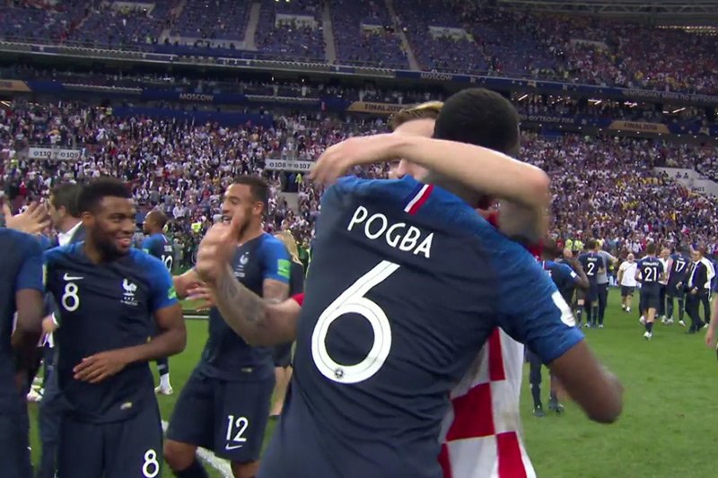Finał mundialu 2018, czyli mecz Francja-Chorwacja przyniósł kibicom wiele pięknych emocji.