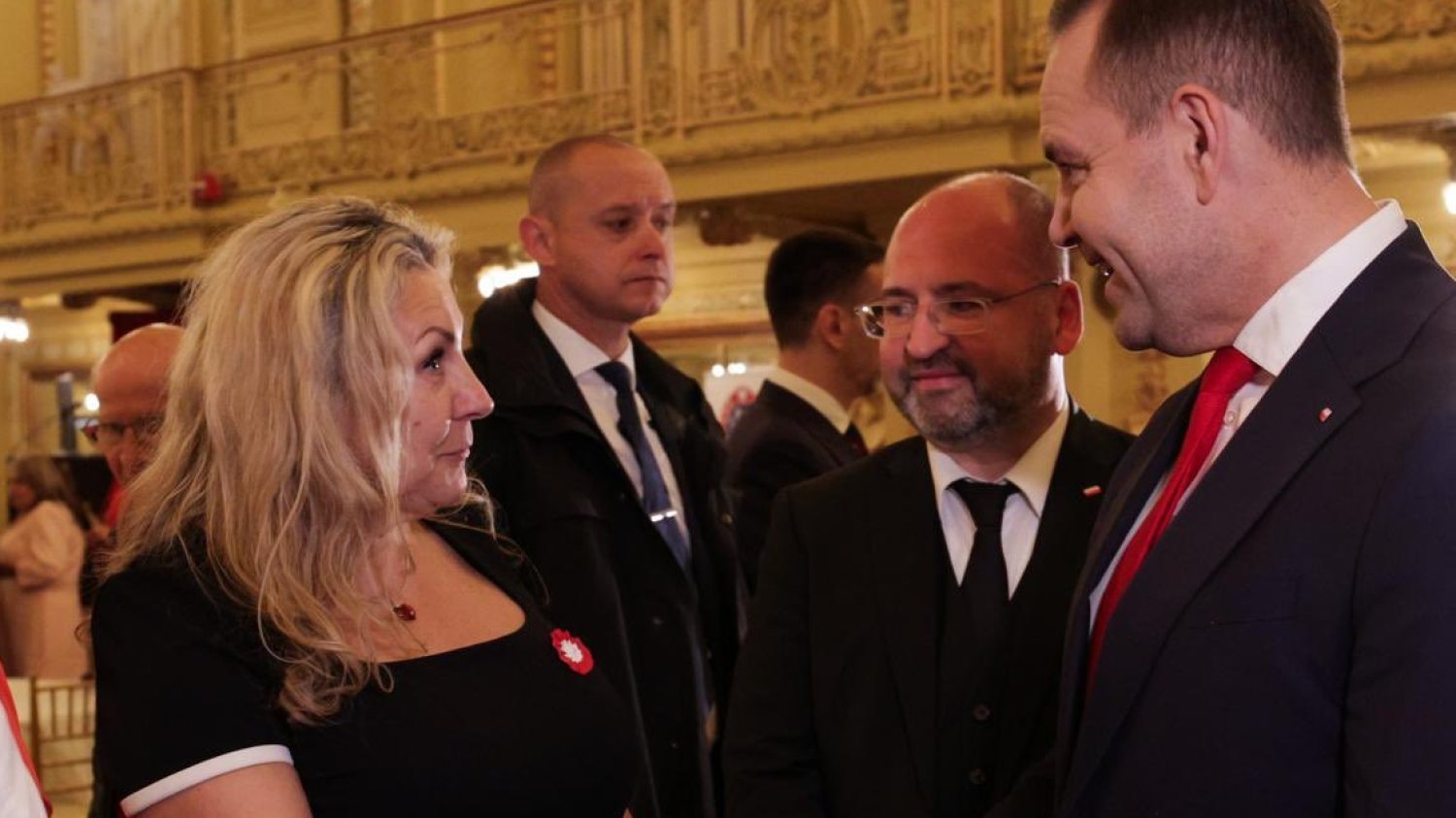 Nawrocki na wydarzeniu w Chicago. Stwierdził, że "ogniskował całą uwagę"