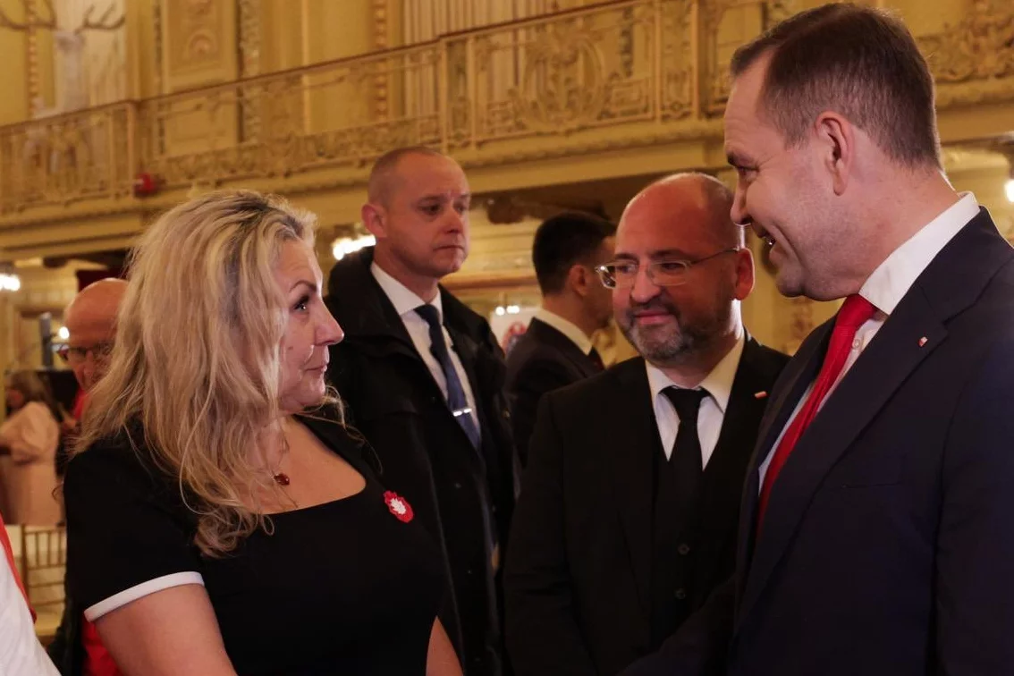Nawrocki na wydarzeniu w Chicago. Stwierdził, że "ogniskował całą uwagę"