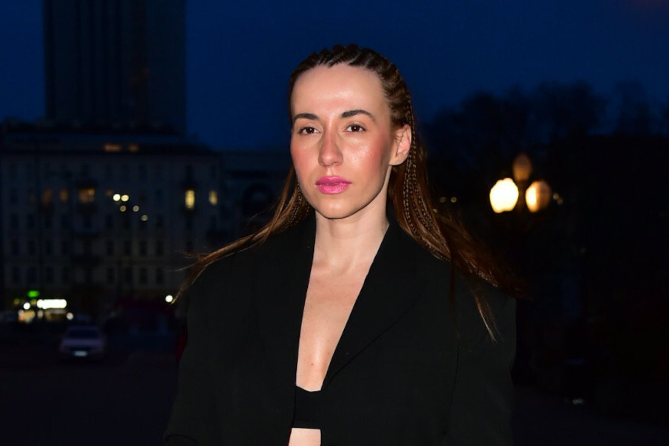 Marianna Schreiber uderza w Jakuba Rzeźniczaka.