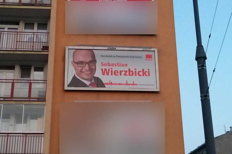 Sebastian Wierzbicki z SLD prowadzi nielegalną kampanię wyborczą?