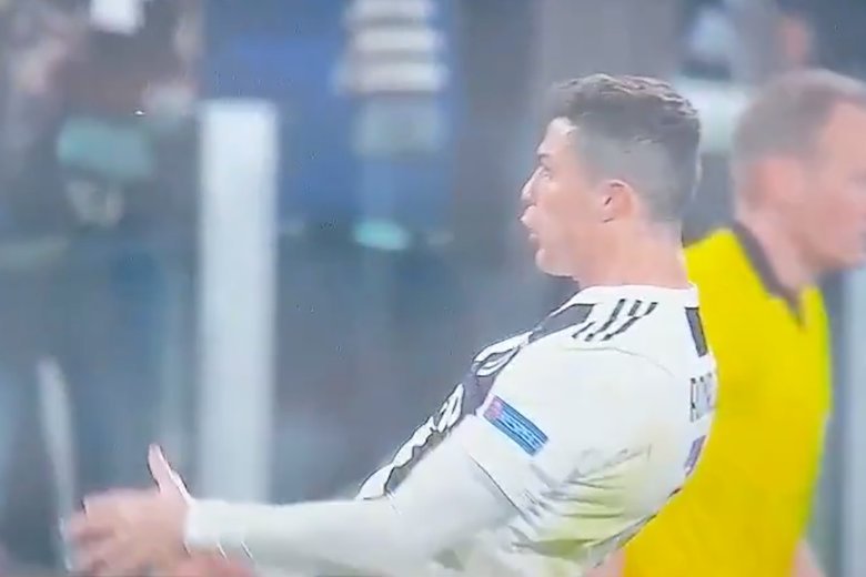 Cristiano Ronaldo złapał się za krocze po meczu Juventus-Atletico. Teraz może nawet zostać zawieszony na ćwierćfinałowy mecz z Juventusem Turyn.