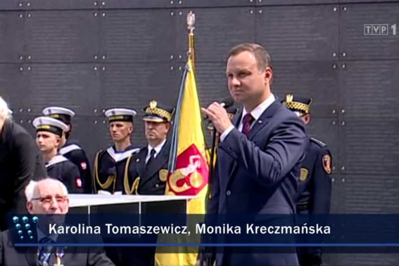 "Wiadomości" pominęły najmocniejsze przemówienie spotkania Andrzeja Dudy z powstańcami.