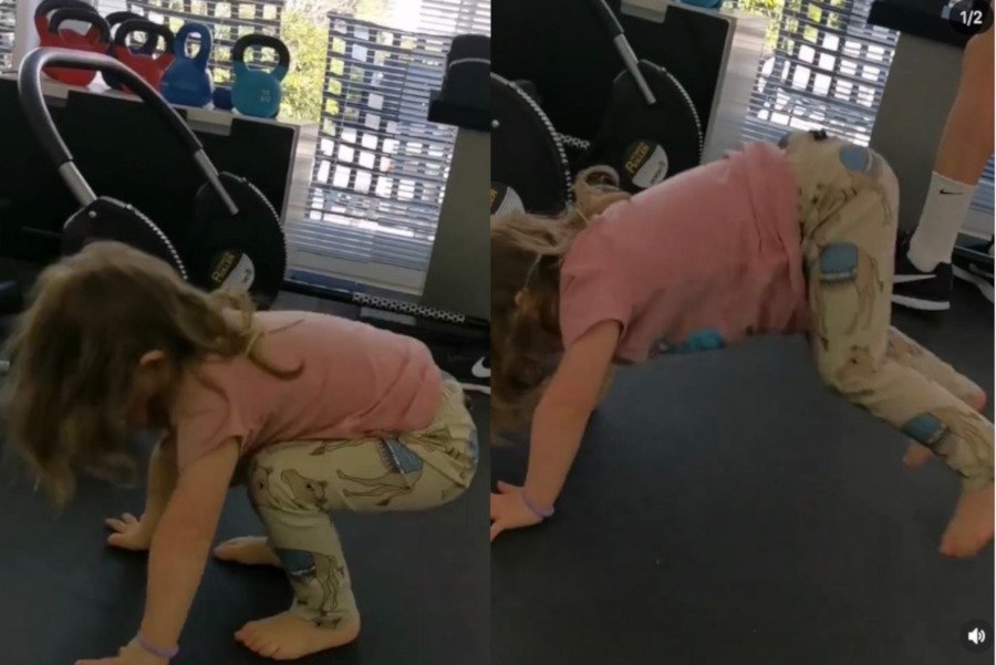 Klara Lewandowska odziedziczyła formę po rodzicach