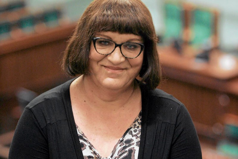 W internecie pod hasłem "lubieżny poseł Grodzki" krążą zdjęcia z sekskamerki. Posłanka wydała w tej sprawie żartobliwe oświadczenie