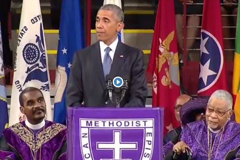 "Amazing Grace" to utwór uznawany za symbol walki, jaką Afroamerykanie stoczyli o równouprawnienie.