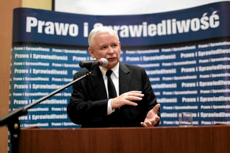 Prezes PiS Jarosław Kaczyński