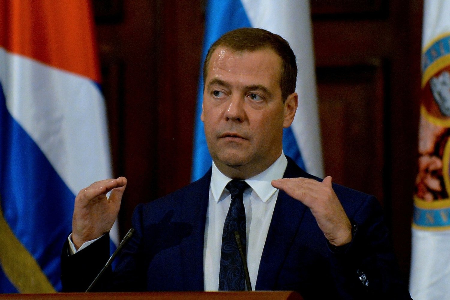 Były prezydent Rosji Dmitrij Miedwiediew.