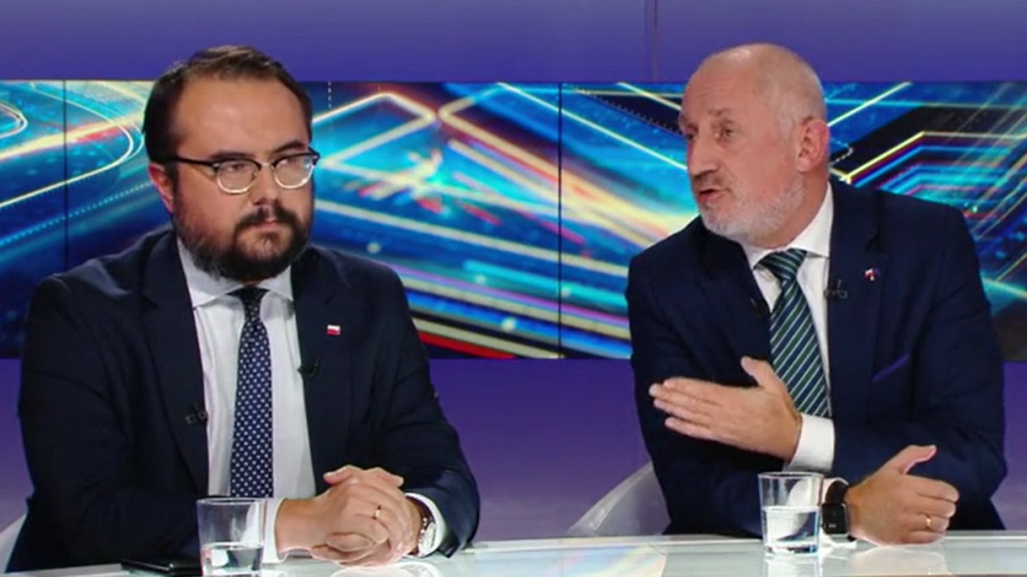 Kłótnia polityków w Polsacie. Neumann zapowiada Jabłońskiemu sprawę sądową.