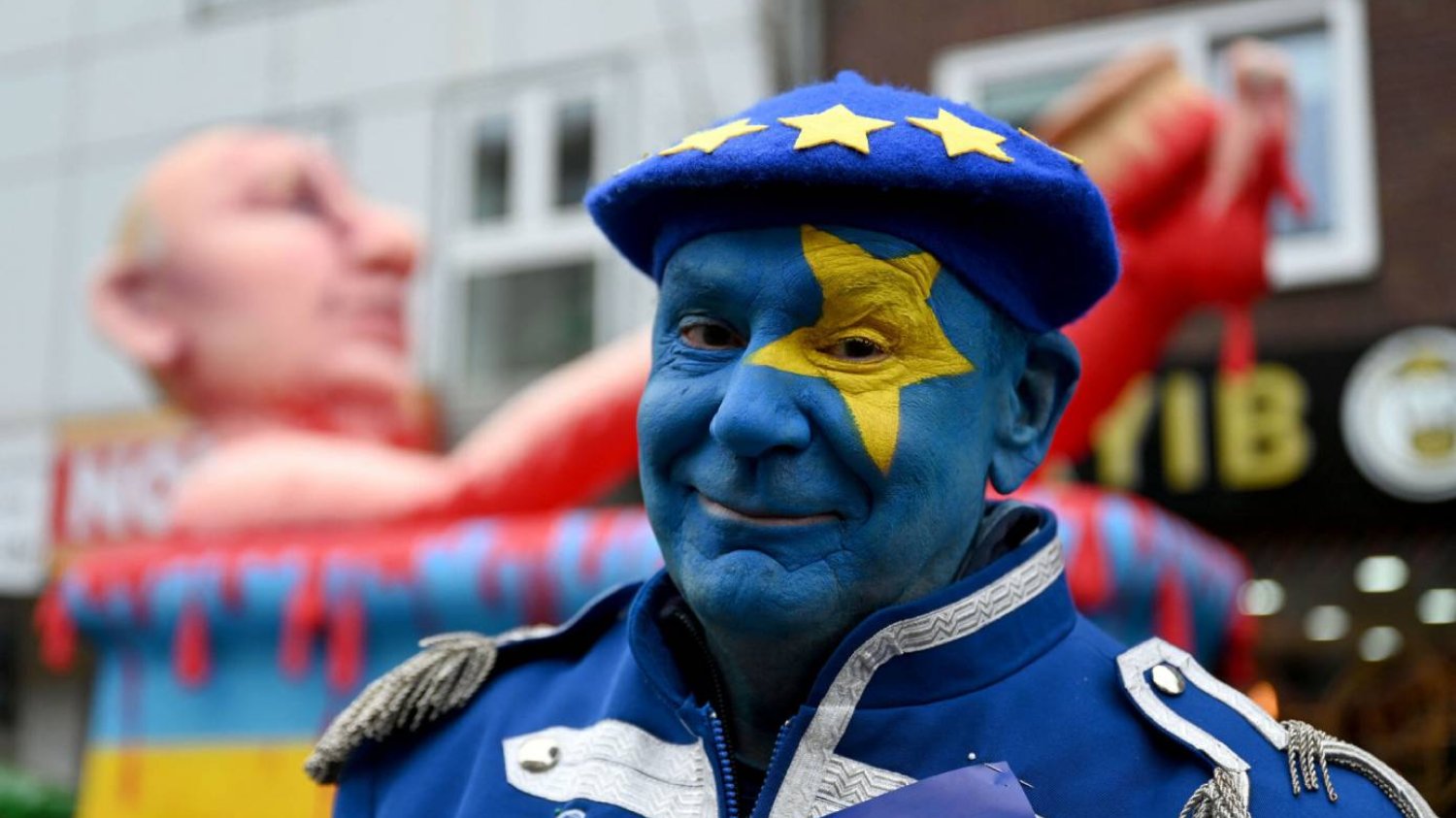 Mocny przekaz z Niemiec. Putin kąpię się w wannie pełnej krwi