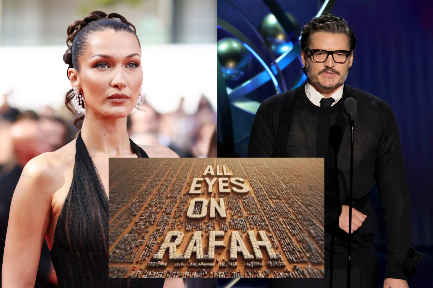 All Eyes on Rafah, Bella Hadid, Pedro Pascal, Strefa Gazy, Izrael, Palestyna, ataki w Rafah