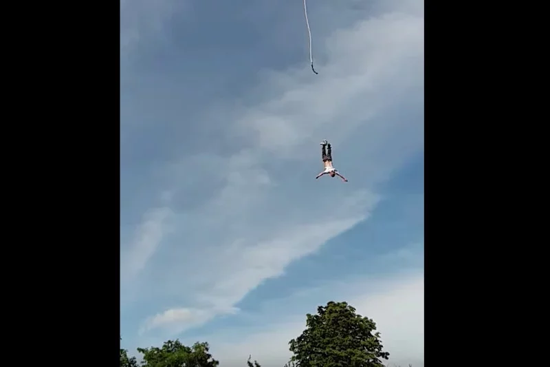 Podczas skoku na bungee w Gdyni oberwała się lina. Sąd skazał instruktora