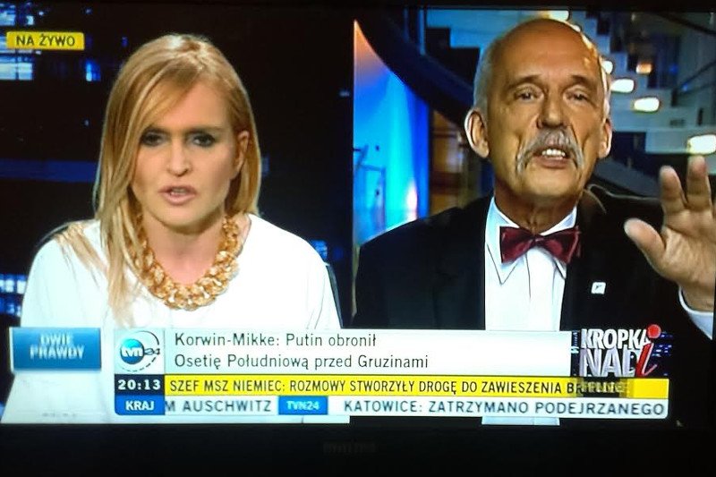 Janusz Korwin-Mikke u Moniki Olejnik: Wolałbym być dyktatorem niż premierem