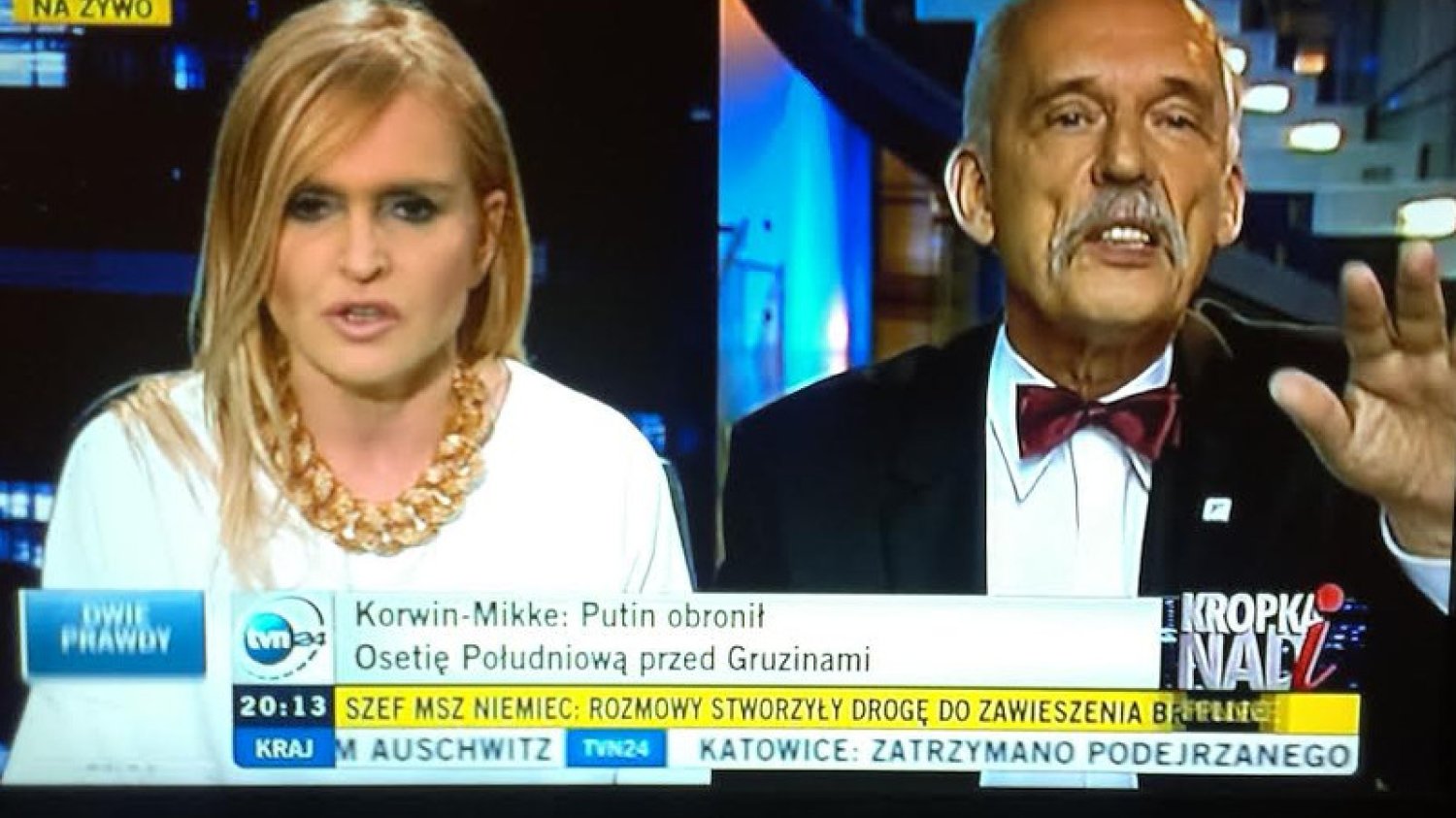 Janusz Korwin-Mikke u Moniki Olejnik: Wolałbym być dyktatorem niż premierem