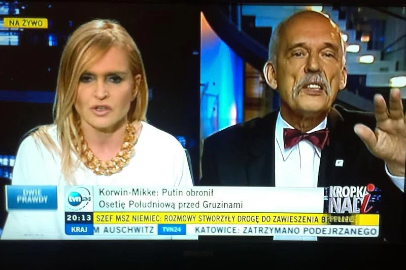 Janusz Korwin-Mikke u Moniki Olejnik: Wolałbym być dyktatorem niż premierem