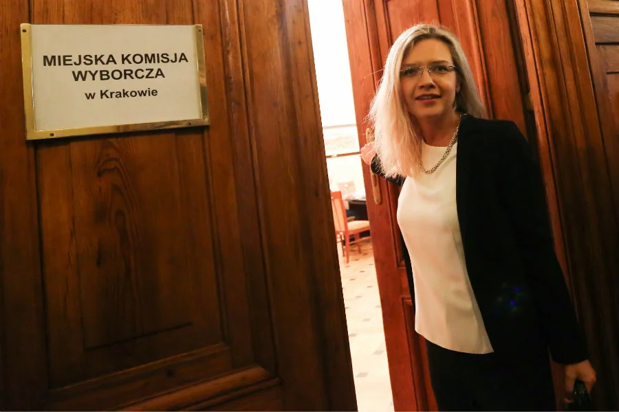Małgorzata Wassermann zagłosowała w Krakowie przy ul. Ks. Józefa.
