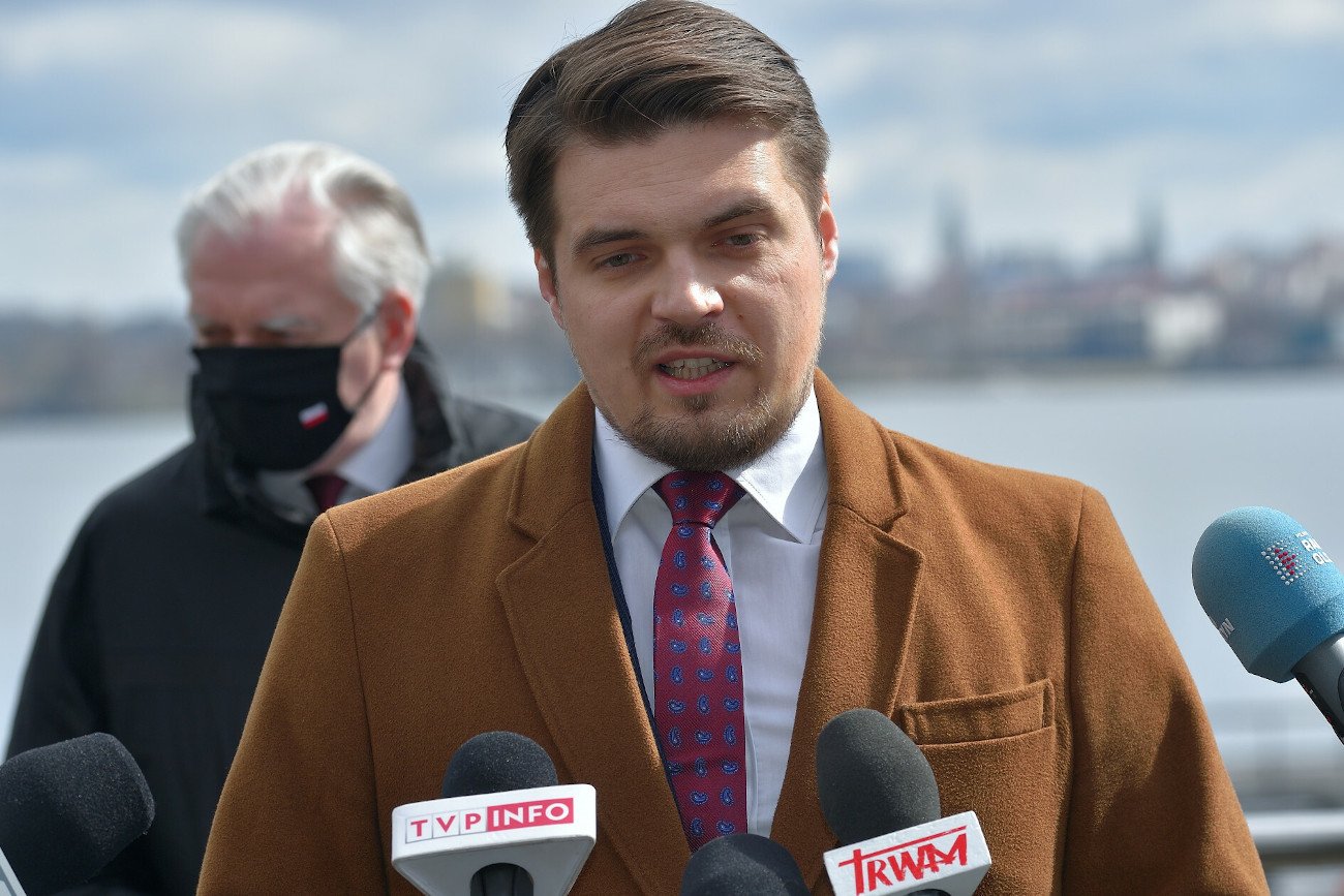 Wiceprezes Porozumienia Michał Wypij wymownie podsumował działalność TVP.