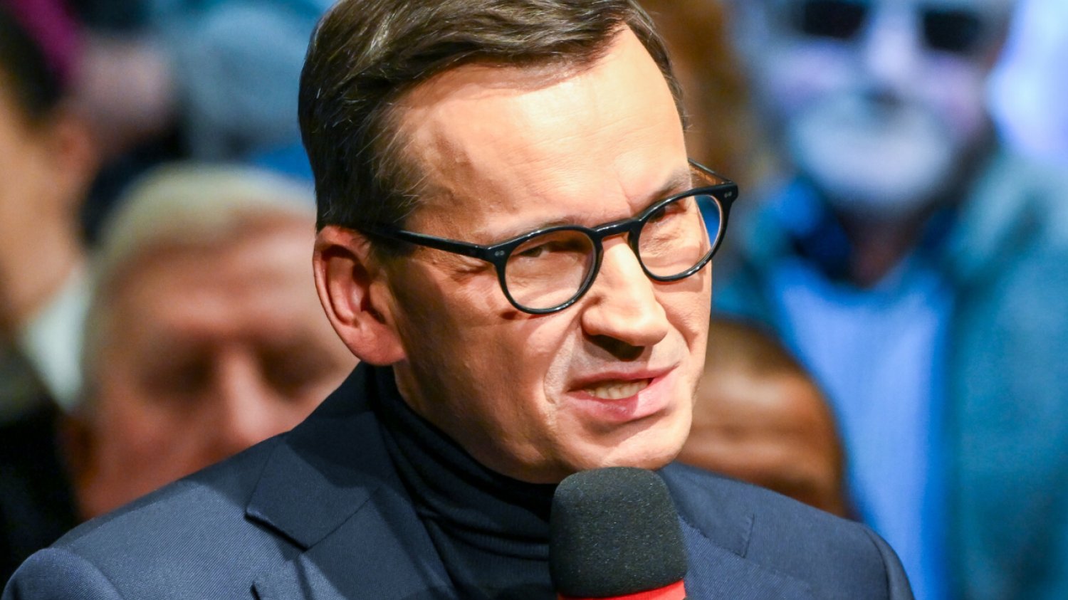 Morawiecki naprawdę to powiedział. Wulgarne słowa byłego premiera podczas spotkania w Łodzi
