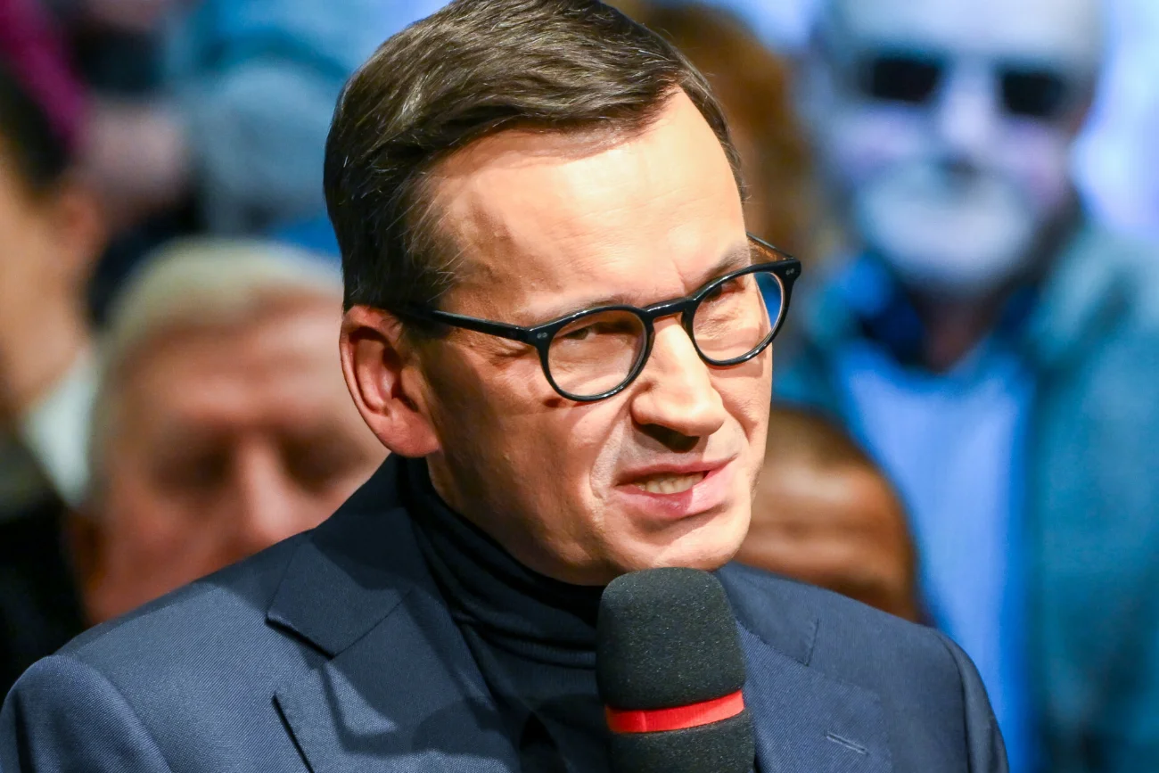 Morawiecki naprawdę to powiedział. Wulgarne słowa byłego premiera podczas spotkania w Łodzi