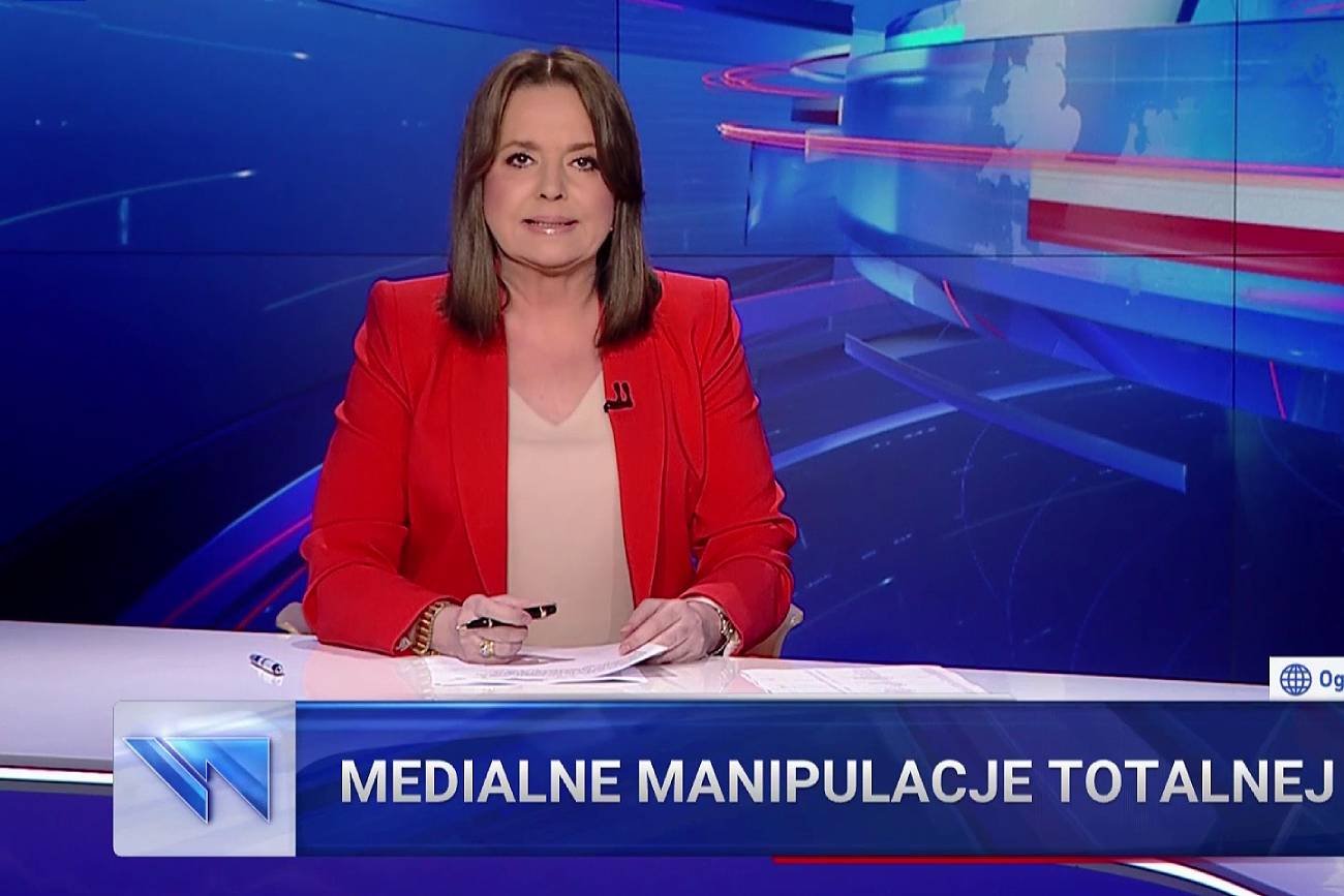"Wiadomości" TVP nie pokazały skali demonstracji w obronie TVN24 i wolności mediów w Polsce