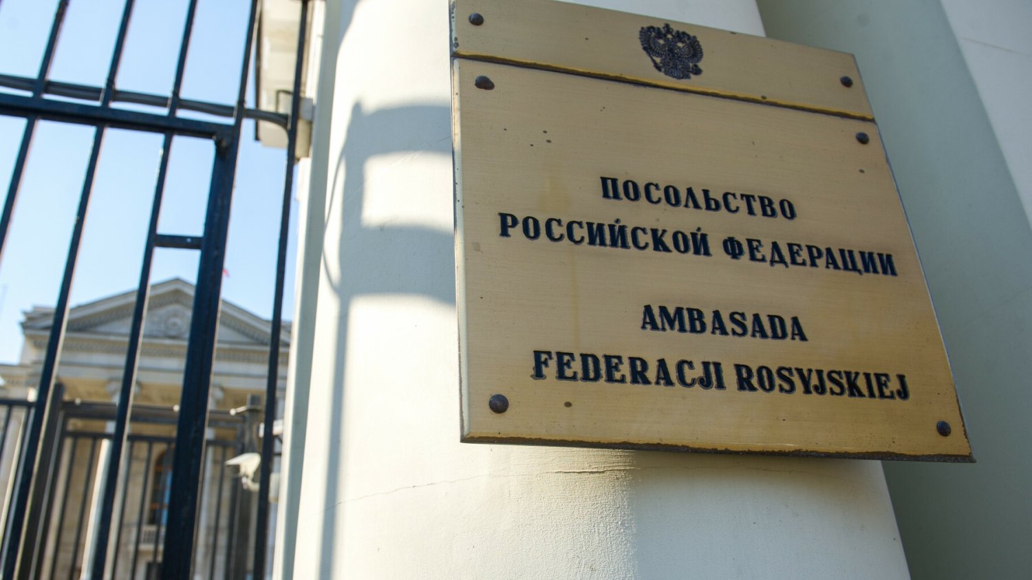Ambasada Rosji w Warszawie.