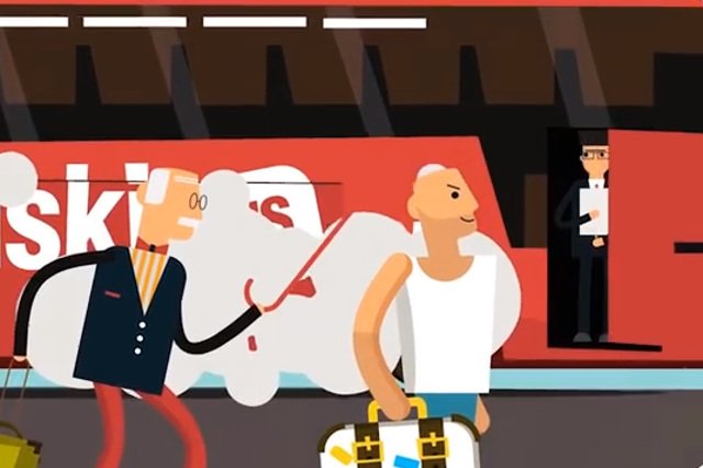 Opublikowany przez spółkę PolskiBus.com film przypomina o zasadach, jakie obowiązują podczas wsiadania do autokaru