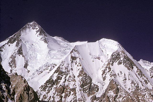Gaszerbrum I. Zdjęcie wykonane w 1958 roku