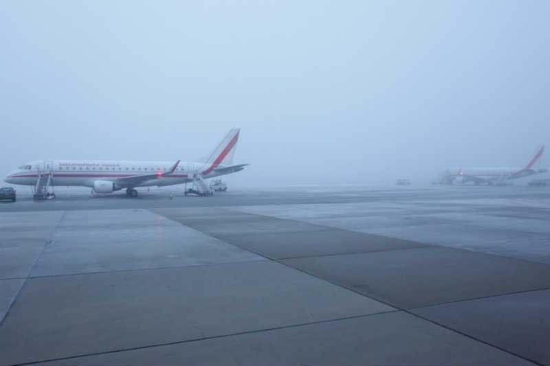 Do Smoleńska piloci polecieli na podstawie nieaktualnej prognozy pogody. (Zdjęcie z wylotu polskiej delegacji do Kijowa w styczniu 2015 r.)