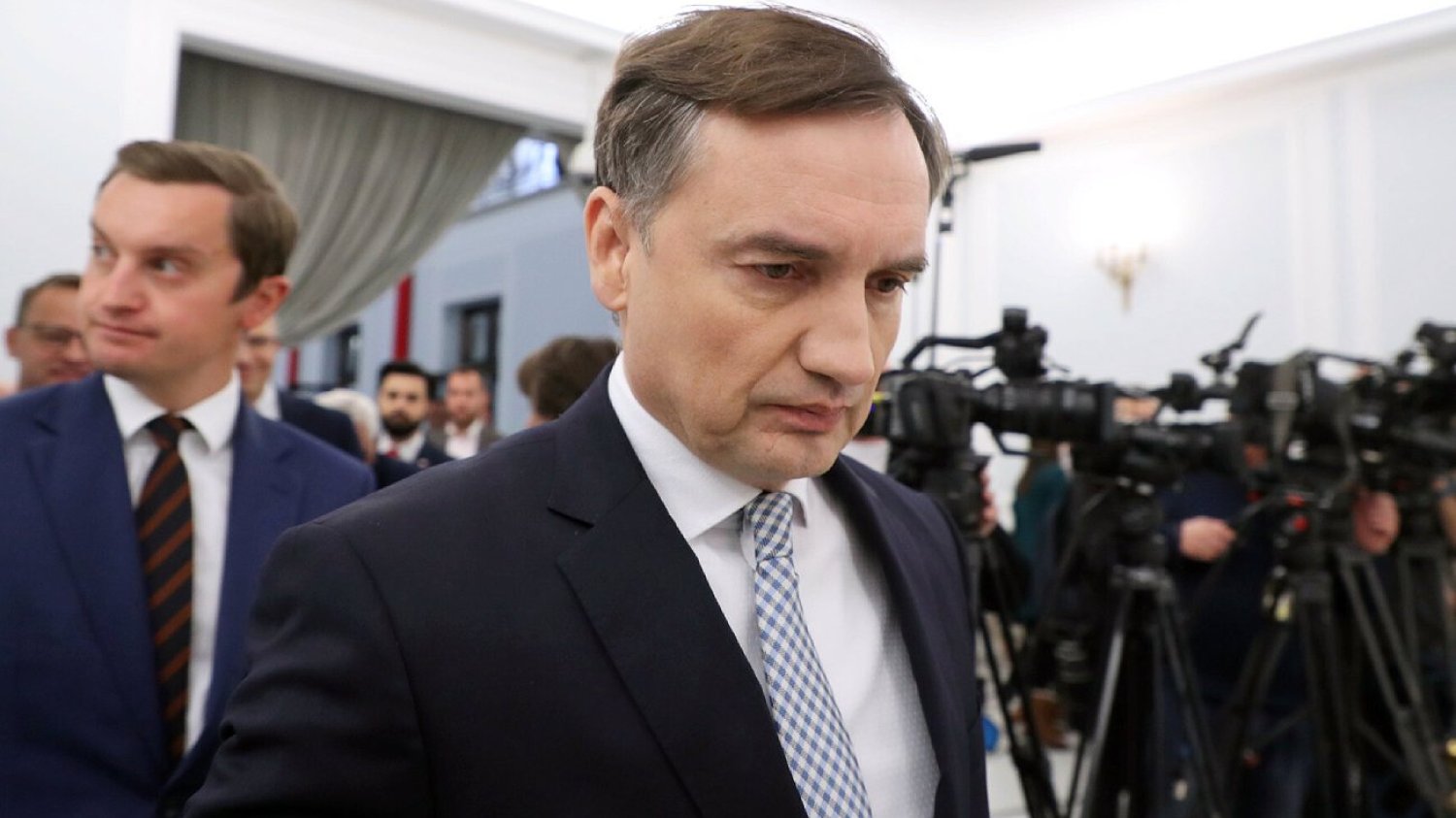 Zbigniew Ziobro w Sejmie.
