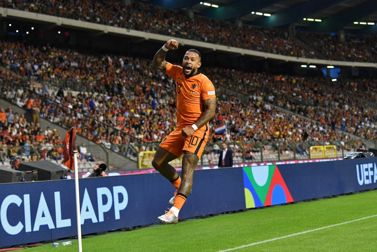 Memphis Depay był jednym z kluczowych piłkarzy Holandii podczas efektownego zwycięstwa nad Belgią.