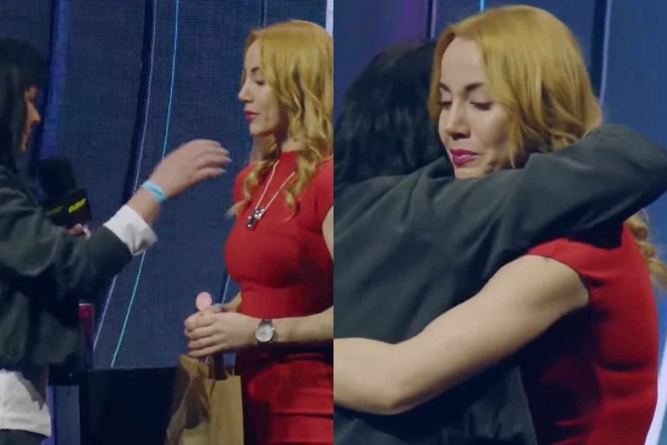 Gocha Magical doprowadziła Schreiber do łez podczas konferencji Clout MMA