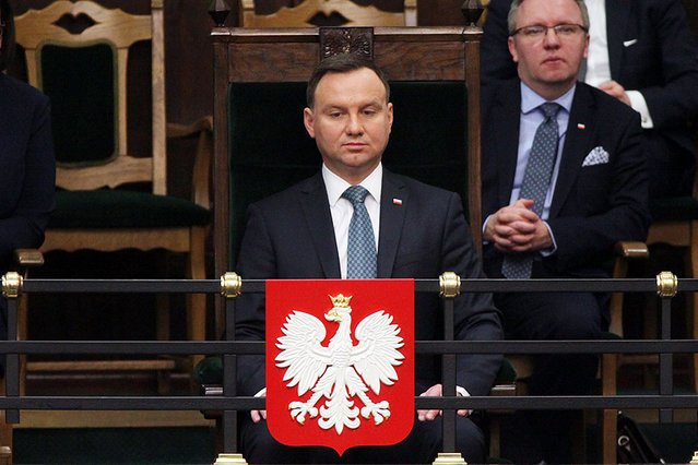 Prezydent Andrzej Duda w lipcu zawetował dwie ustawy - o KRS i Sądzie Najwyższym