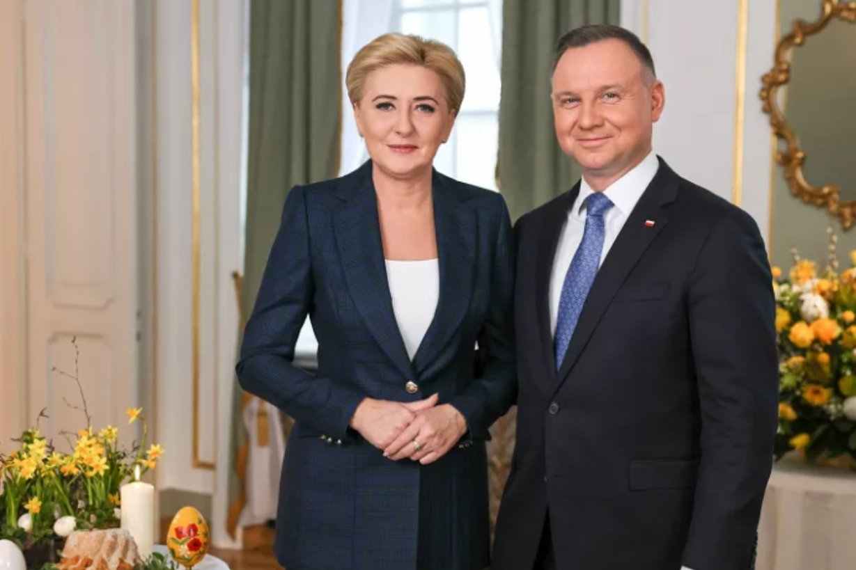 Para prezydencka złożyła życzenia z okazji świąt.