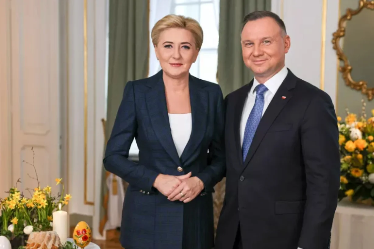 Para prezydencka złożyła życzenia z okazji świąt.