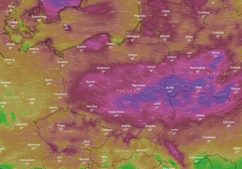 Przez Polskę przejdzie front burzowy. IMGW wydało ostrzeżenia.