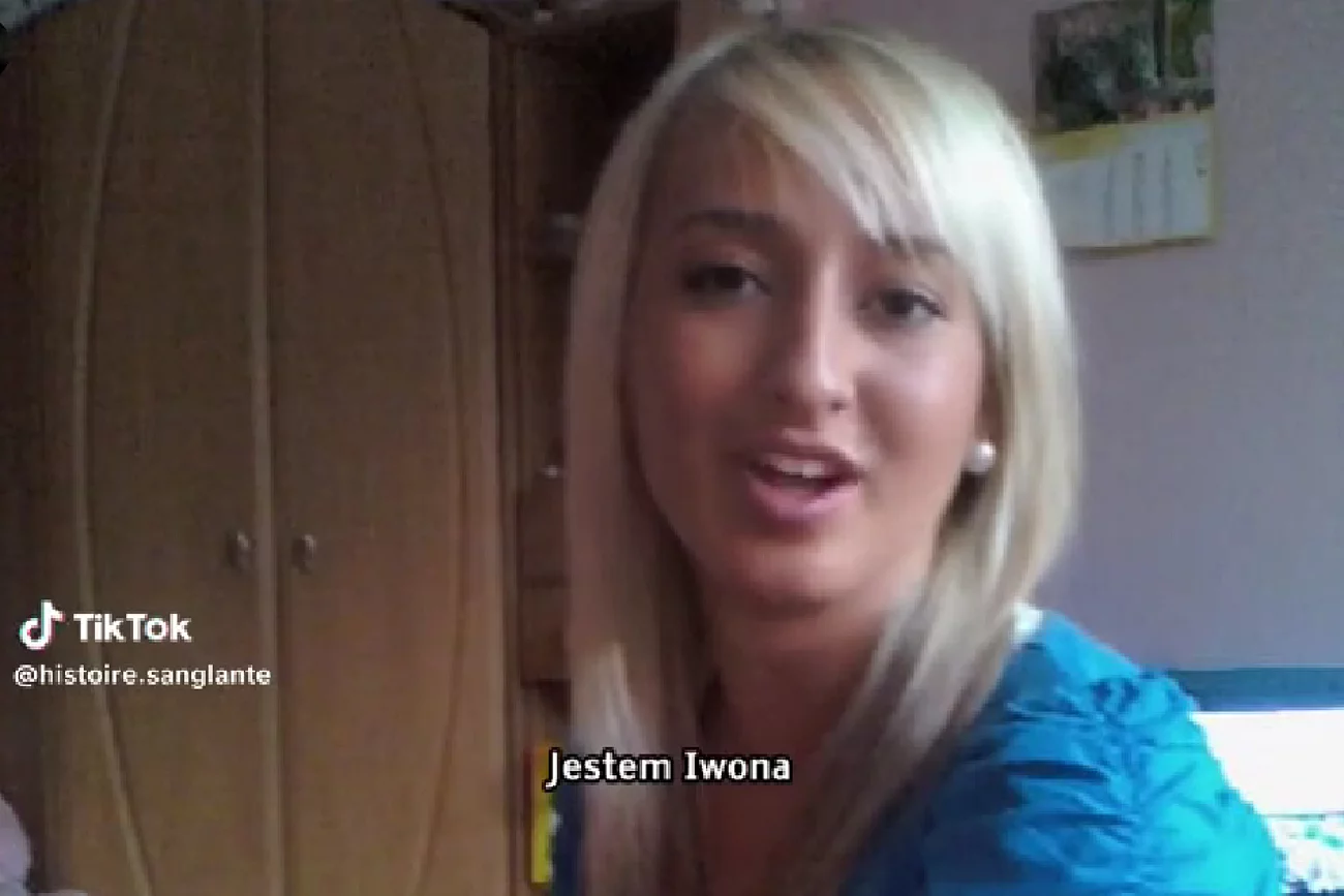 Iwona Wieczorek na TikToku przez AI. Animacja sztucznej inteligencji Iwona Wieczorek na TikToku