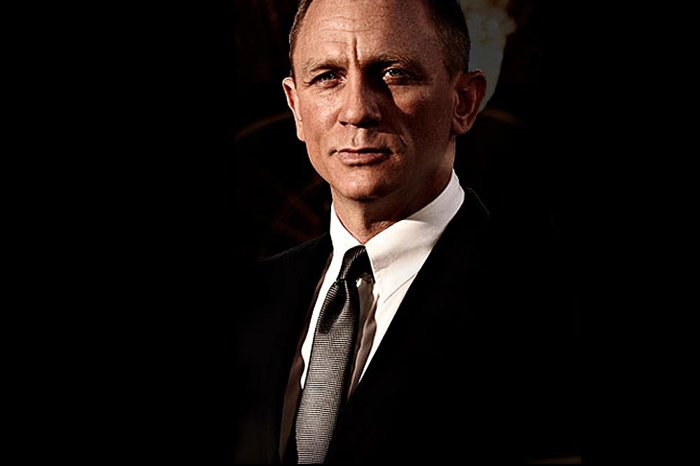 Daniel Craig jako James Bond w "Skyfall"