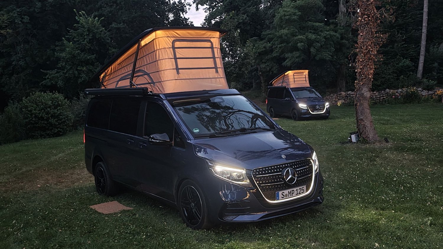 Spałem na dachu auta. Dzięki nowemu Mercedesowi Marco Polo zrozumiałem sens glampingu