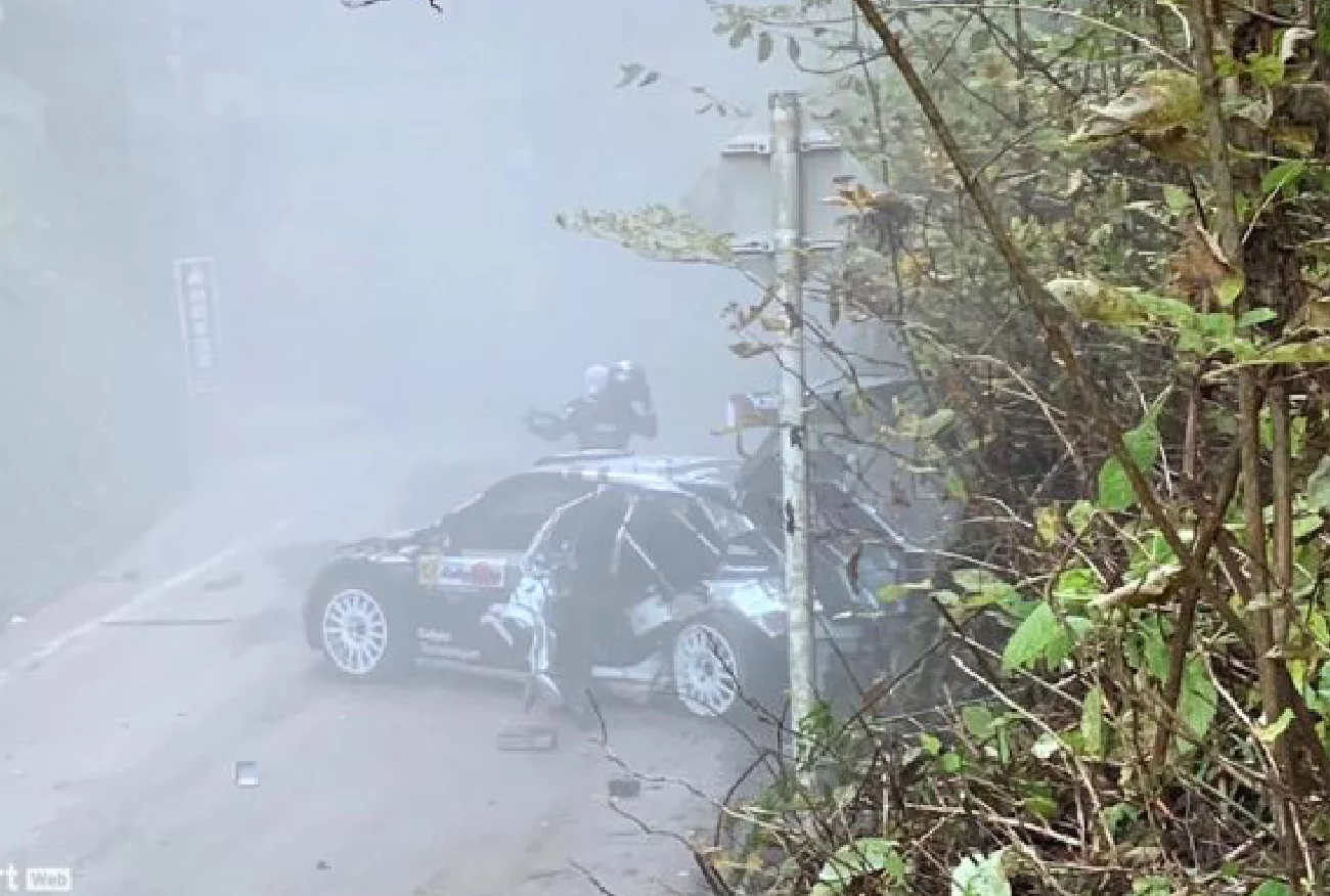 Groźny wypadek rajdowca. Kajetanowicz mówi, co się stało