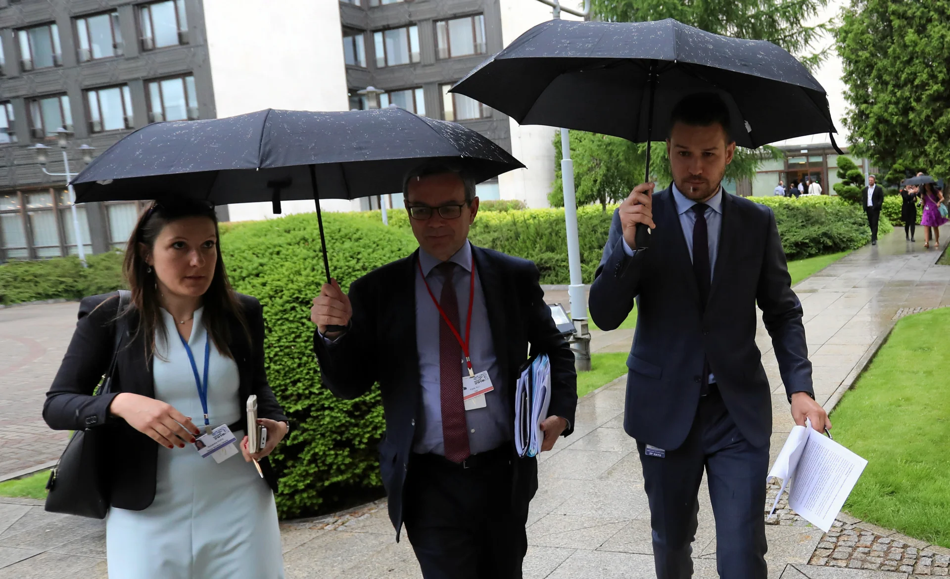 Pierwszy dzień Zgromadzenia Parlamentarnego NATO w Warszawie.