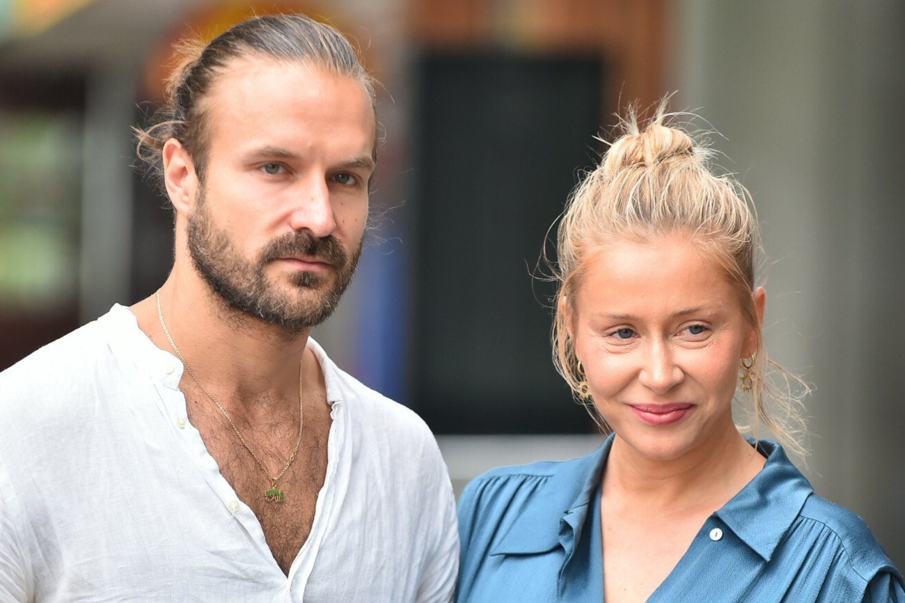 Katarzyna Warnke i Piotr Stramowski rzadkiej pojawiają się razem na eventach.