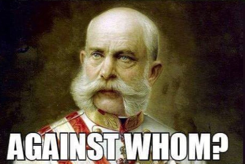 Mem przed meczem Austria-Węgry.