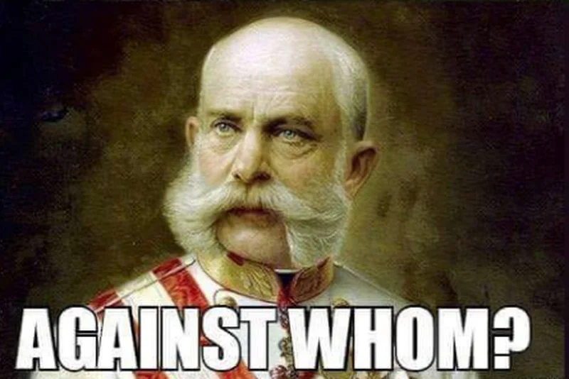 Mem przed meczem Austria-Węgry.
