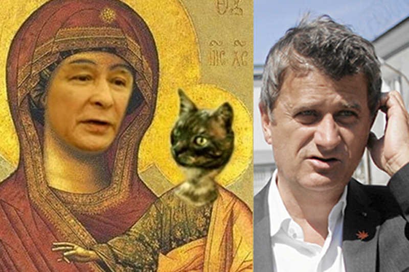 "Nasza Matka Boska Smoleńska" autorstwa Janusza Palikota/ Janusz Palikot