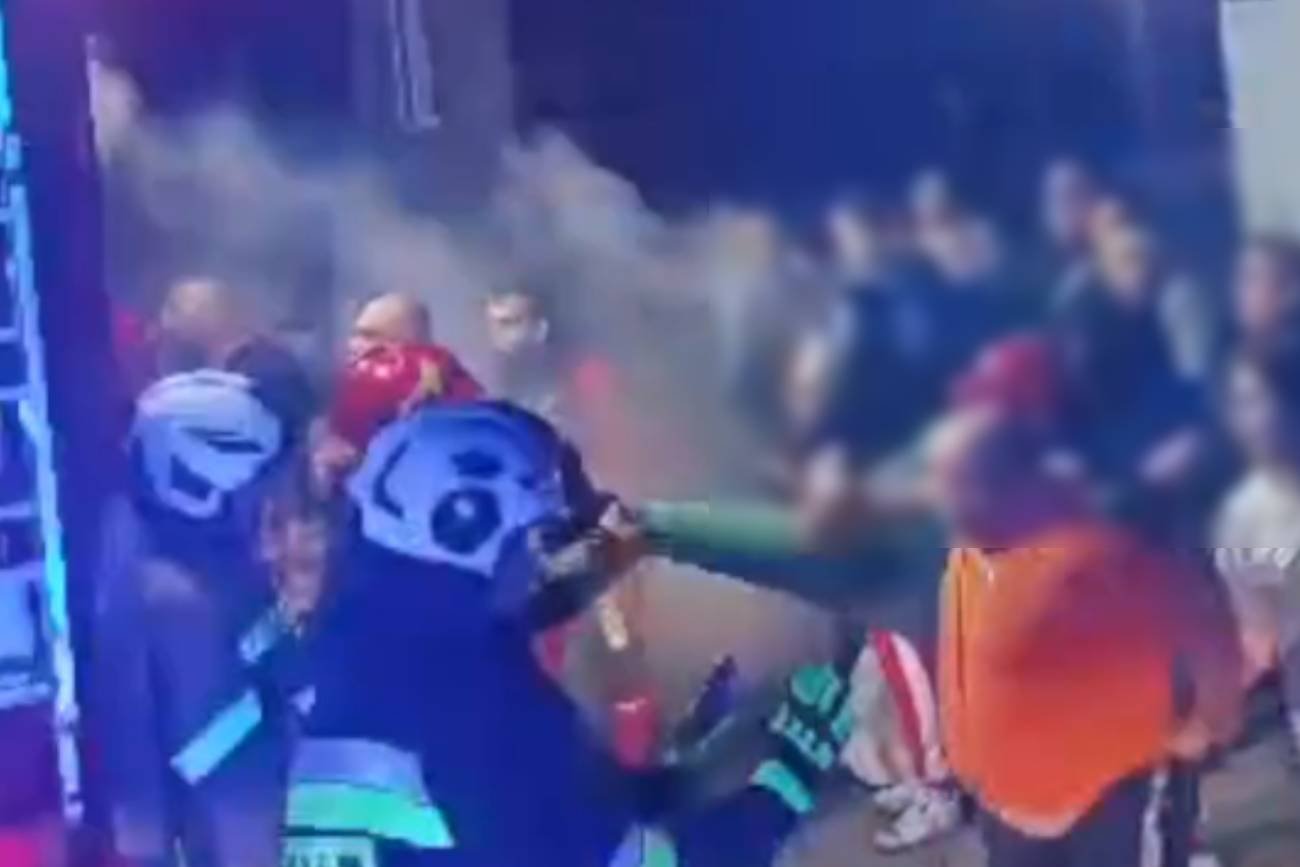 Awantura pod Limanową. Mieszkańcy romskiego osiedla zaatakowali strażaków.