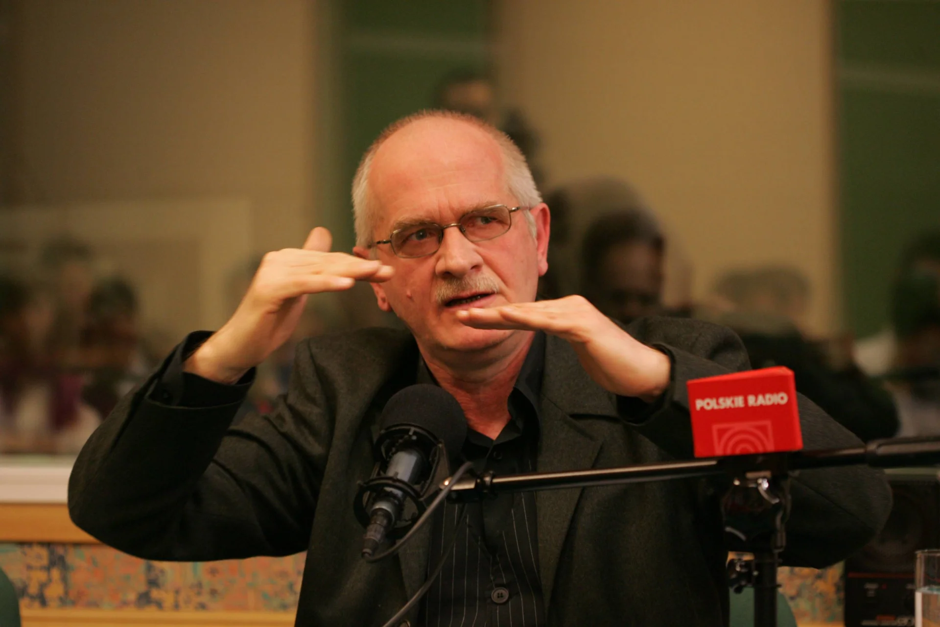 Zdjęcie z 2008 r. Za pierwszego rządu PiS Krzysztof Czabański został prezesem Polskiego Radia.