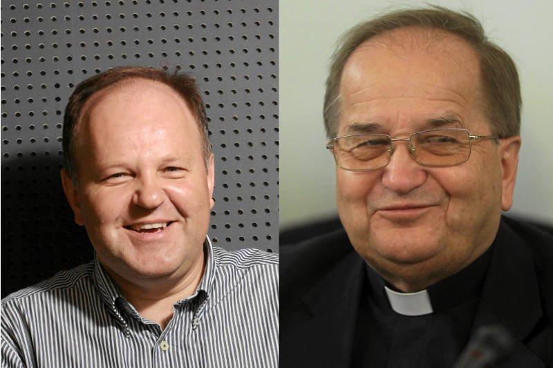 Ks. Kazimierz Sowa i ojciec Tadeusz Rydzyk