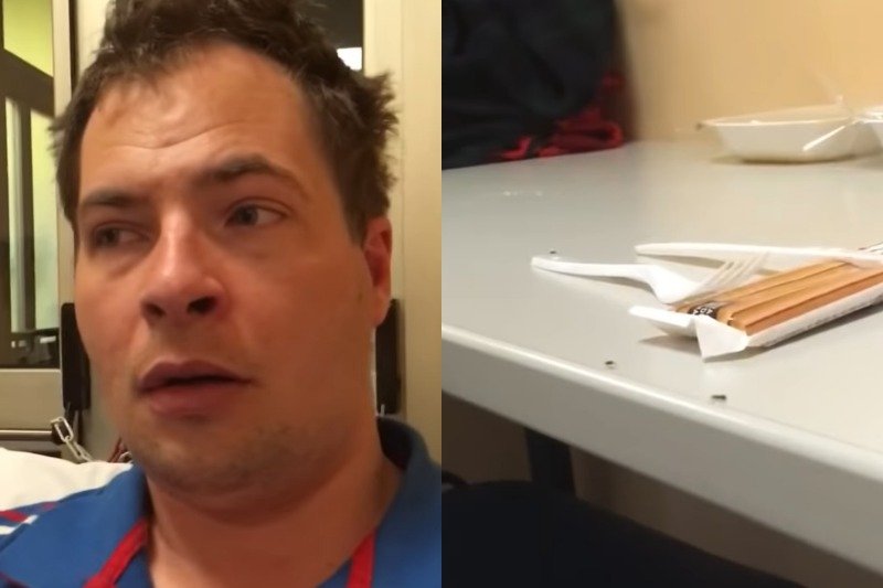 W pomieszczeniu chodziły insekty.